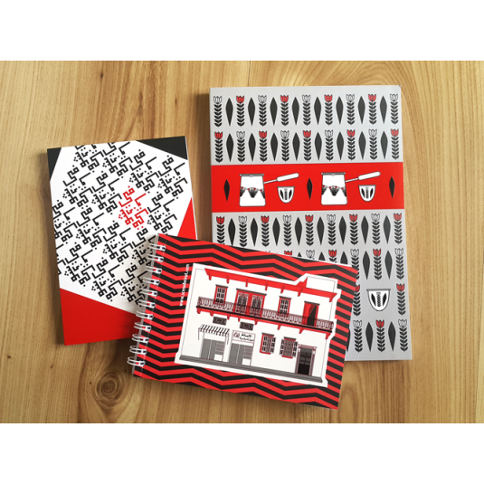 Shufi Mafi and coffee on the Balcony Notebooks Bundle