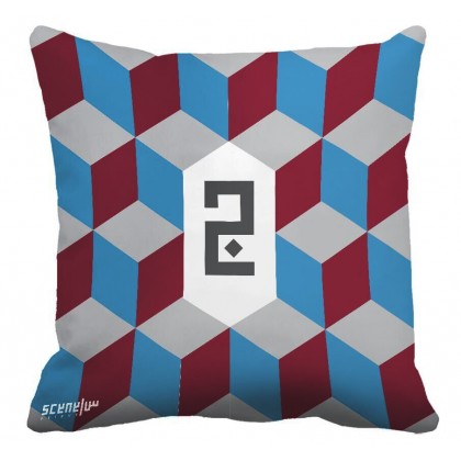 Pillow Monogram "Ja" - "G"- "J" - "ج" 