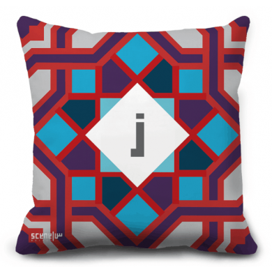 Pillow Monogram "Z" -  "ز" 